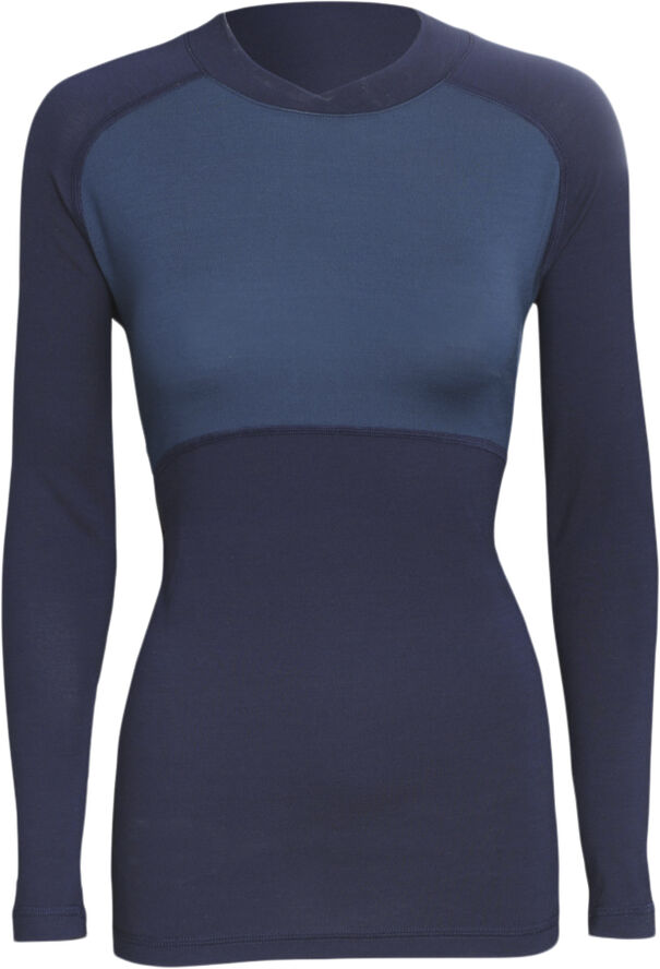 Asivik Asivik Explorer Merino Crew Neck, dame Blå