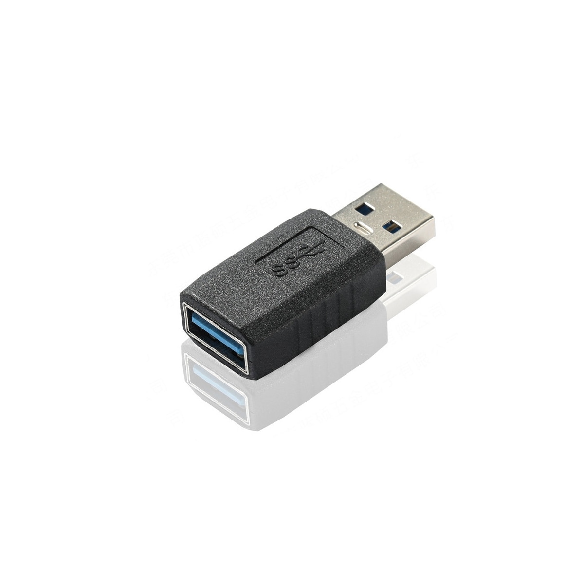 NÖRDIC USB-kontakt hann til hunn USB 3.1 type A-adapter Superspeed 5 Gbps USB-portforlengelse