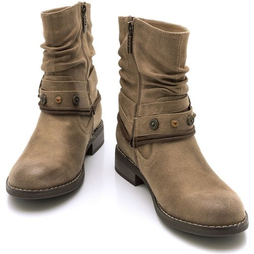 MTNG - MUSTANG BOTIN DE MUJER JOVEN TAUPE Beige