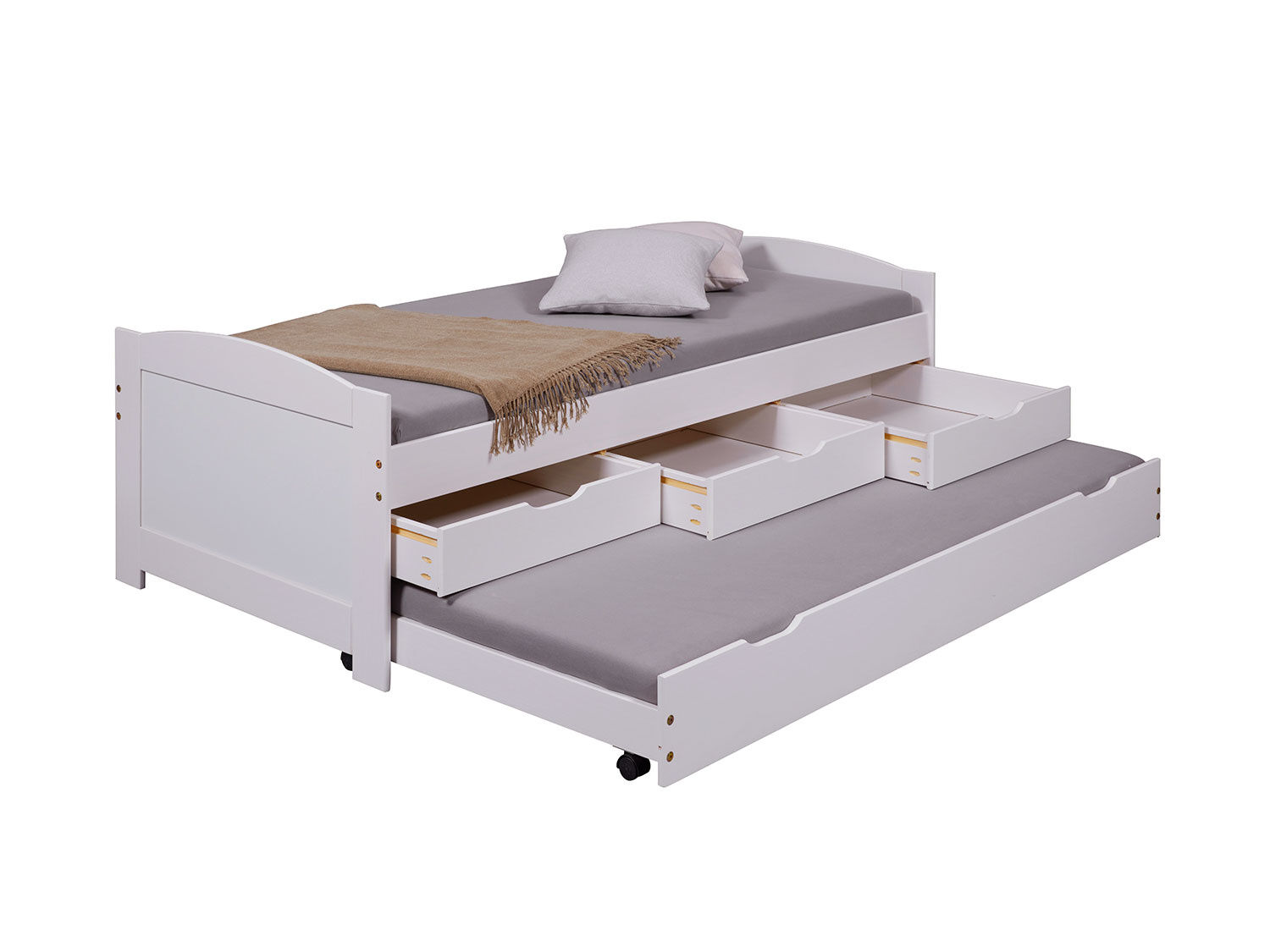 Funktionsbett ULLA mit Zusatzbett