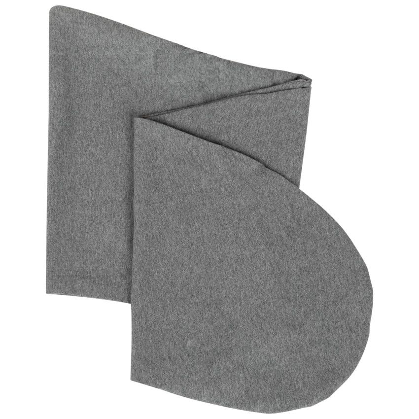 Housse coussin d'allaitement 160cm - Gris chiné - Ecru