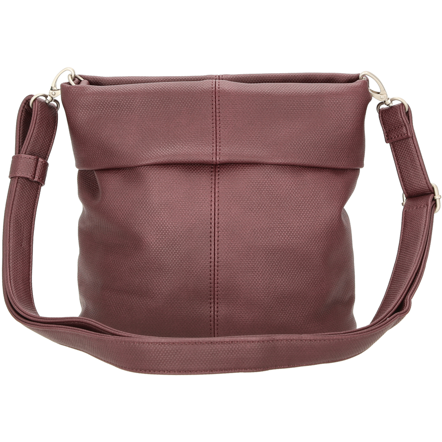 zwei Mademoiselle M8 - Schultertasche 25 cm nubuk-stone