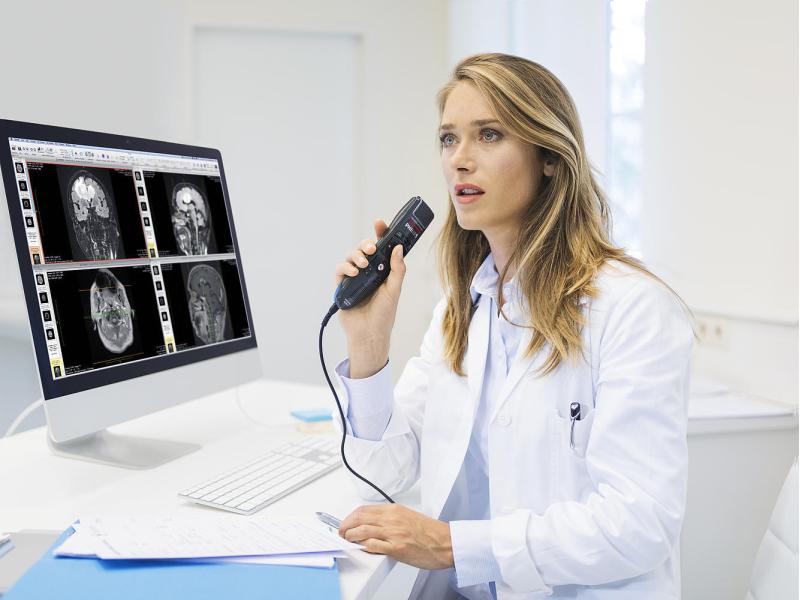 Philips Diktiermikrofon SpeechMike III Pro Premium LFH3500 Professionelles USB-Diktiermikrofon