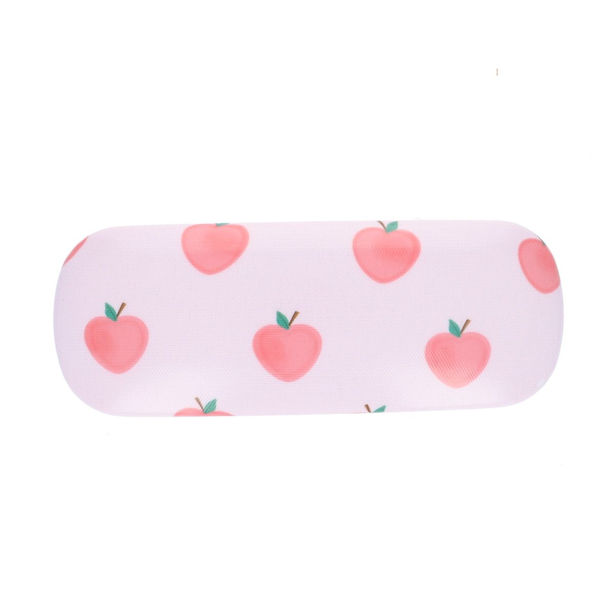 Étui à lunettes pommes roses
