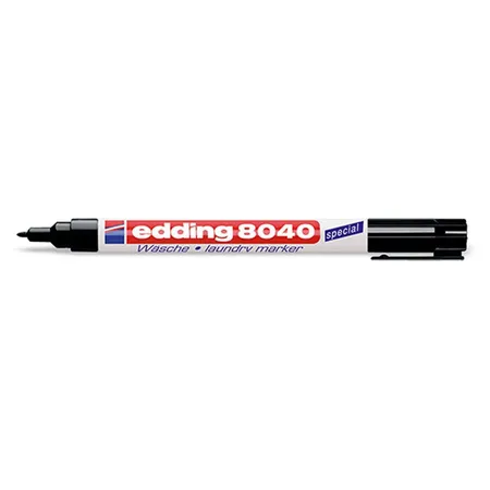 edding 8040 Wäschemarker, 1mm, schwarz