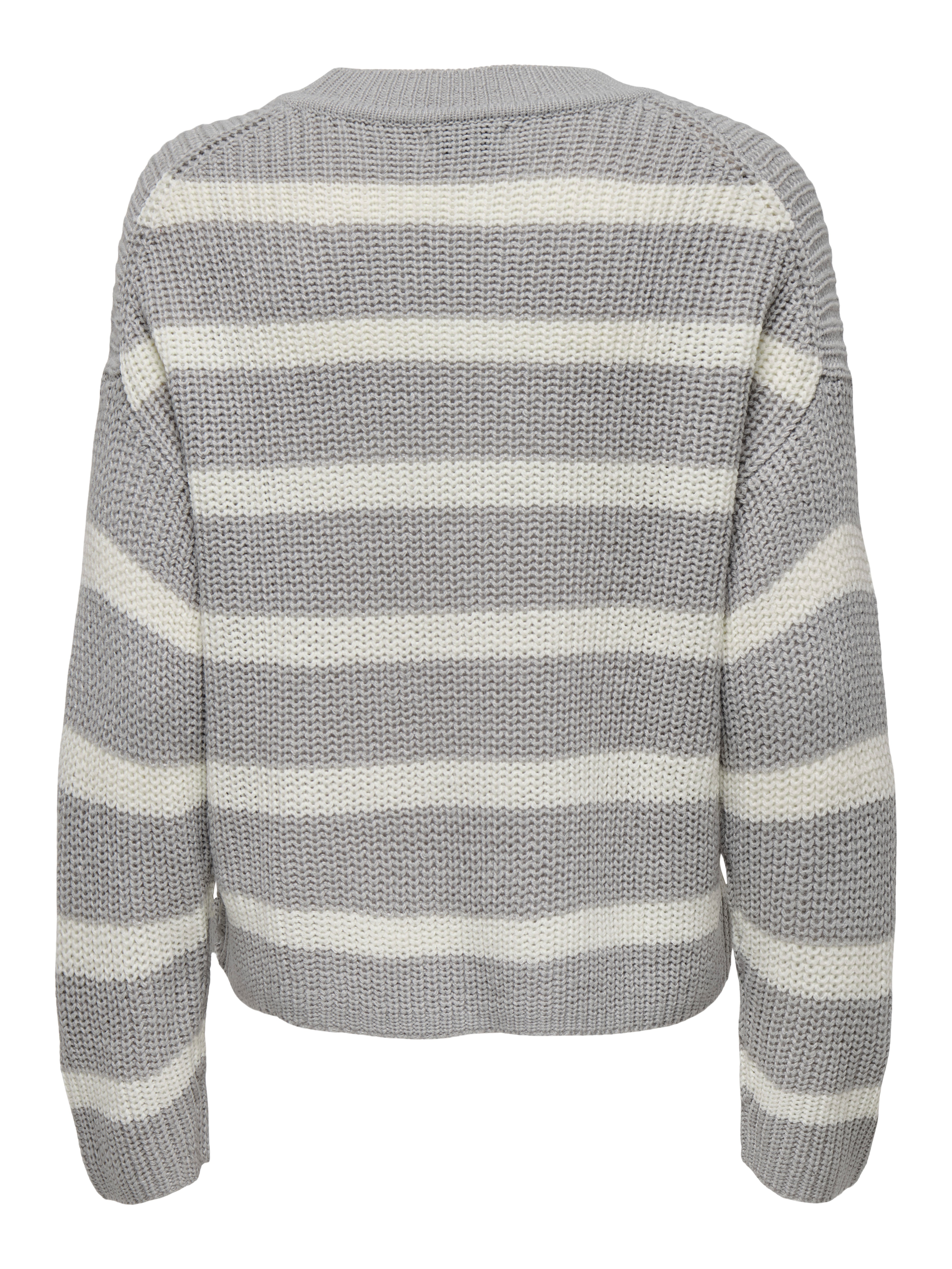 JDYJUSTY Strickpullover Formal Gray
