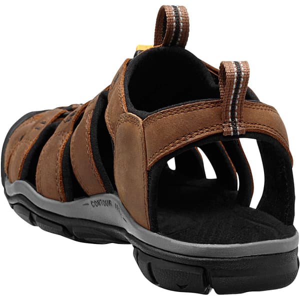 Sandale de randonnée KEEN CLEARWATER CNX LEATHER DARK EARTH/BLACK