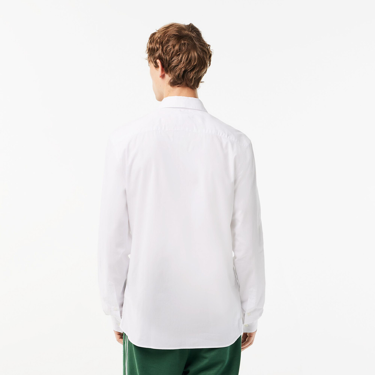 LACOSTE<br>Camisa de popeline de manga comprida