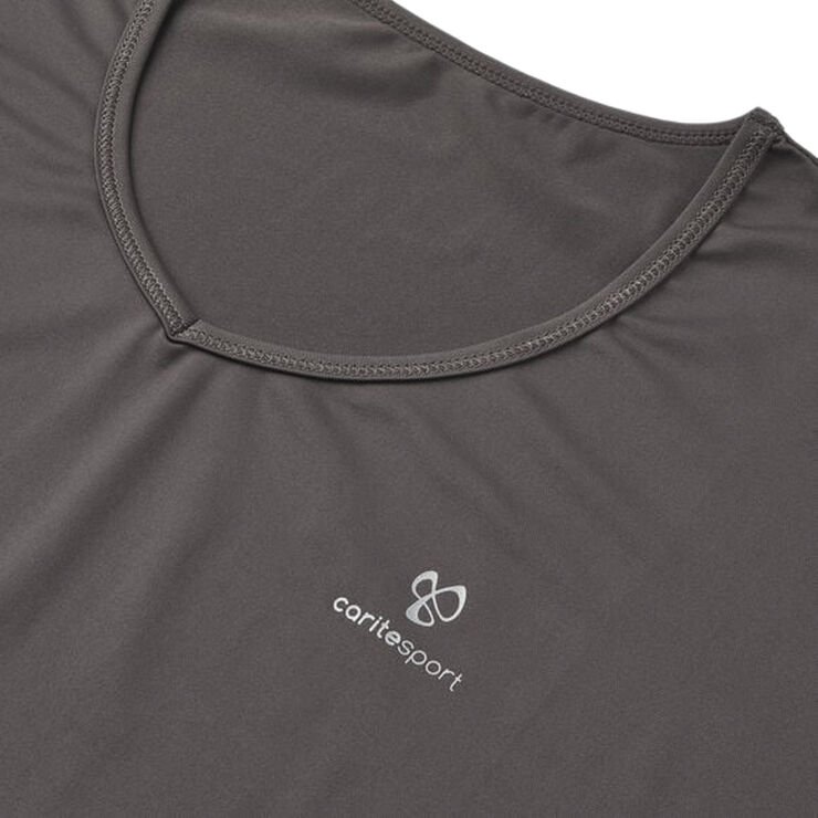 Carite Heidi trænings T-shirt m. 3/4 ærmer Grå