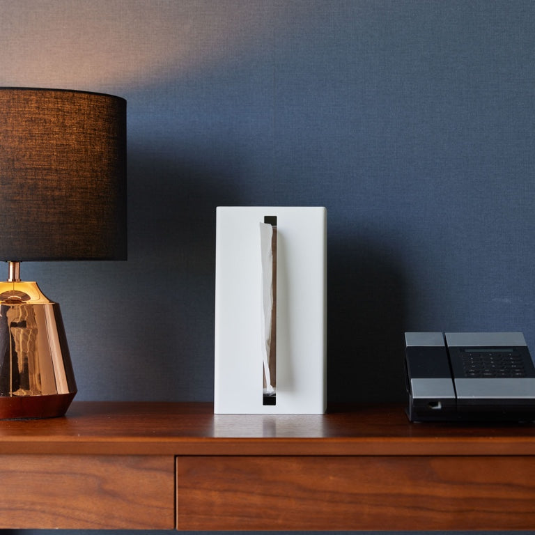 Yamazaki Vertical Tissuebox - Tower - Wit