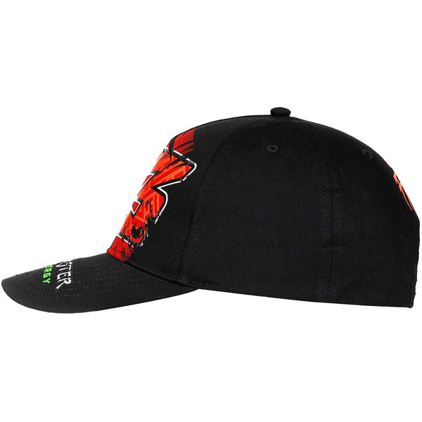 VR46 - Casquette Monster Bagnaia Noir / Rouge