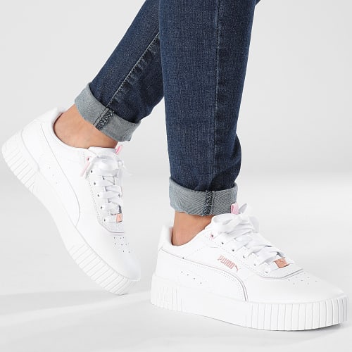 Baskets Femme Carina 2.0 395017 Puma White Whisp Of Pink