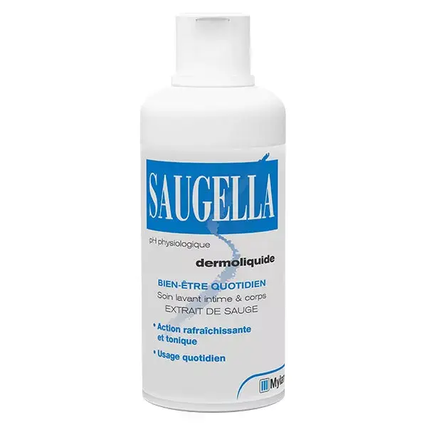 Sabonete Íntimo e Corporal Saugella Dermoliquide 500ml