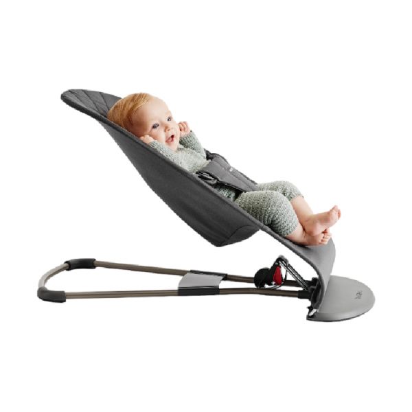 BabyBjörn Bliss Cotton Wipstoel - Zandgrijs