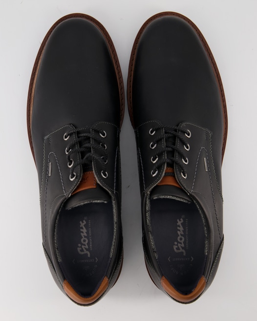 Sioux Adalrik-703-Tex-H Schnürschuhe in Schwarz