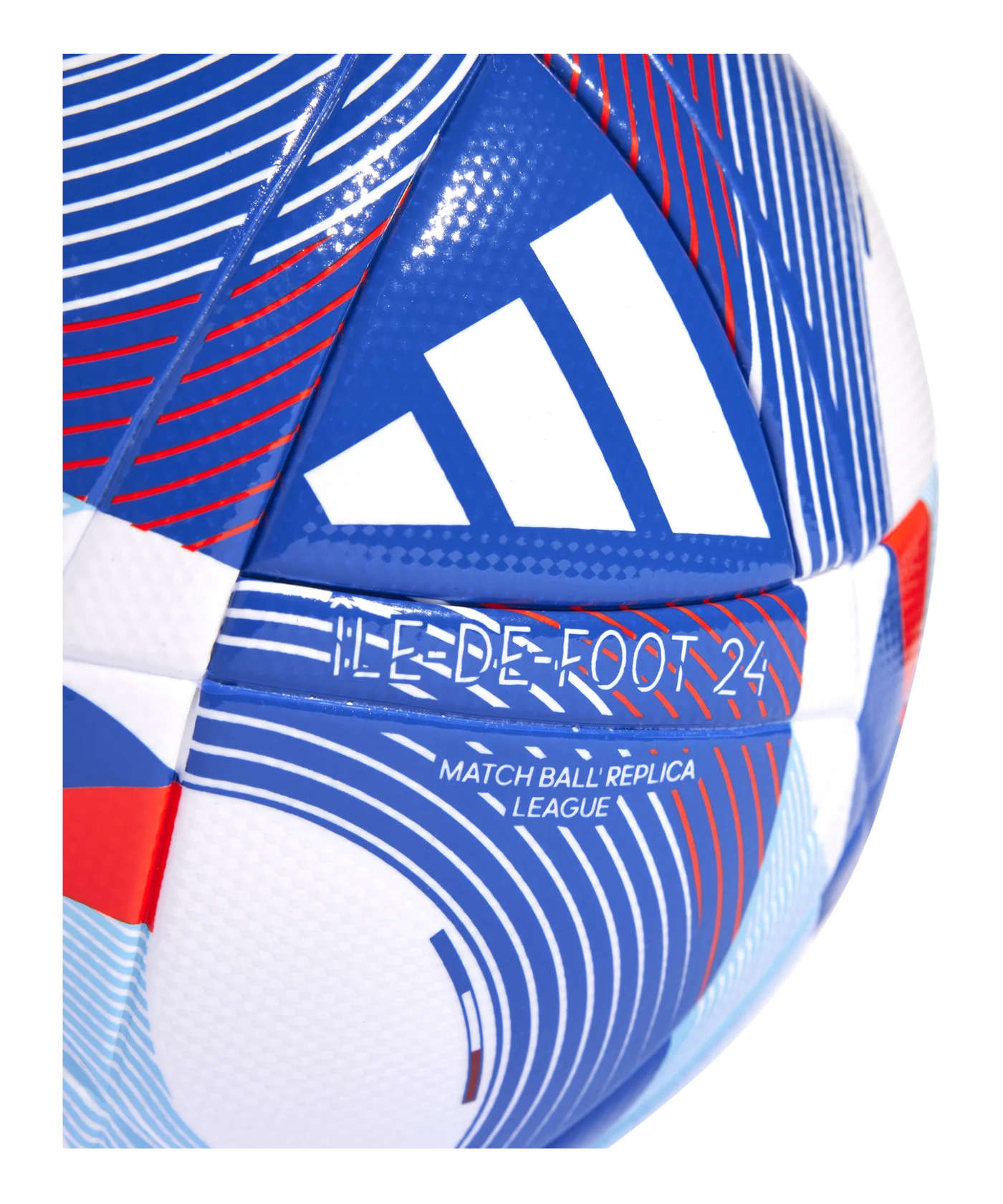 adidas Île-De-Foot 24 League Ball Weiss