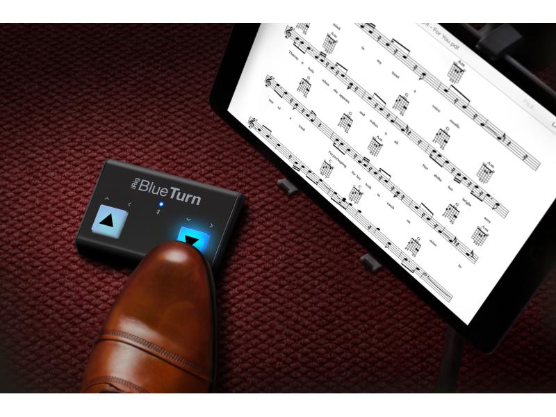 IK Multimedia Fusscontroller iRig BlueTurn Bluetooth-Fusscontroller