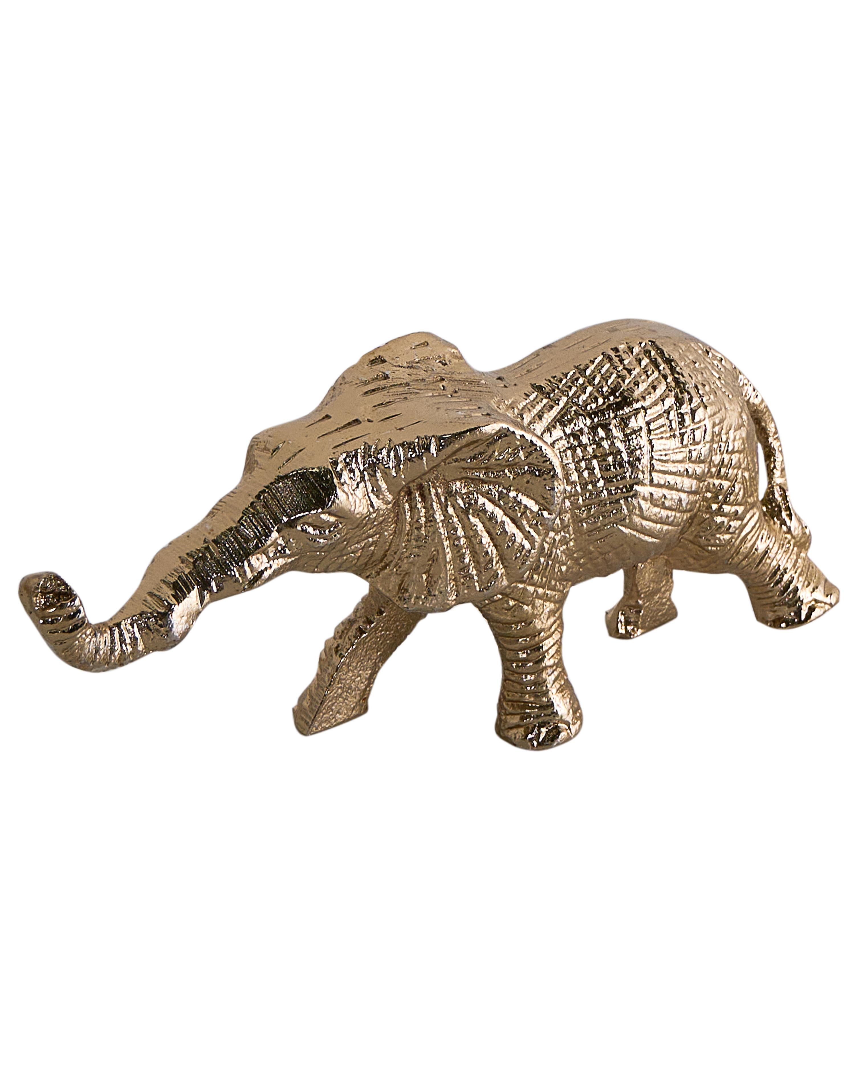 Set van 2 figuren Olifant SEDLARI Metaal Goud