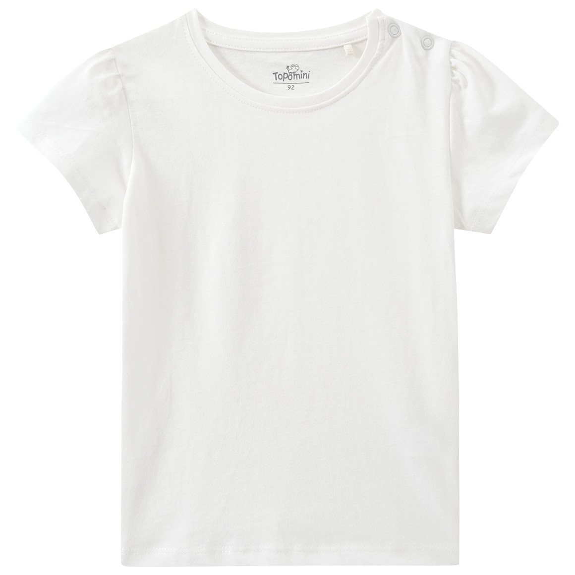 Topomini Mädchen Latzkleid und T-Shirt im Set rosa / weiss