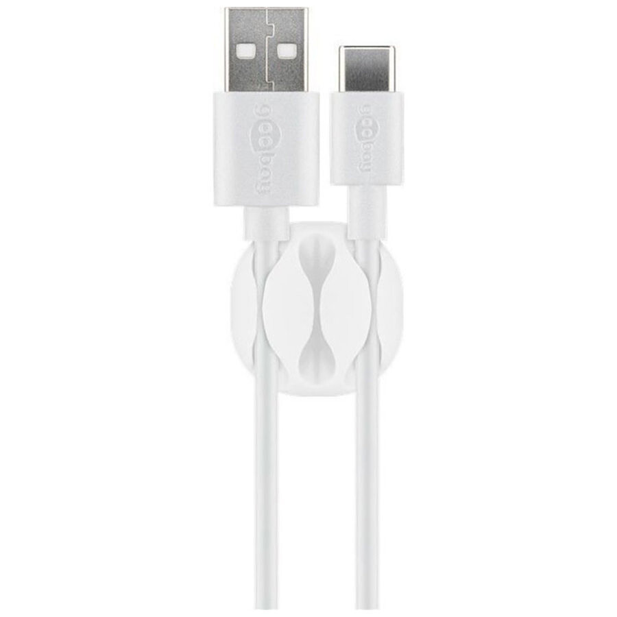 Goobay Set Cable Management - Blanc