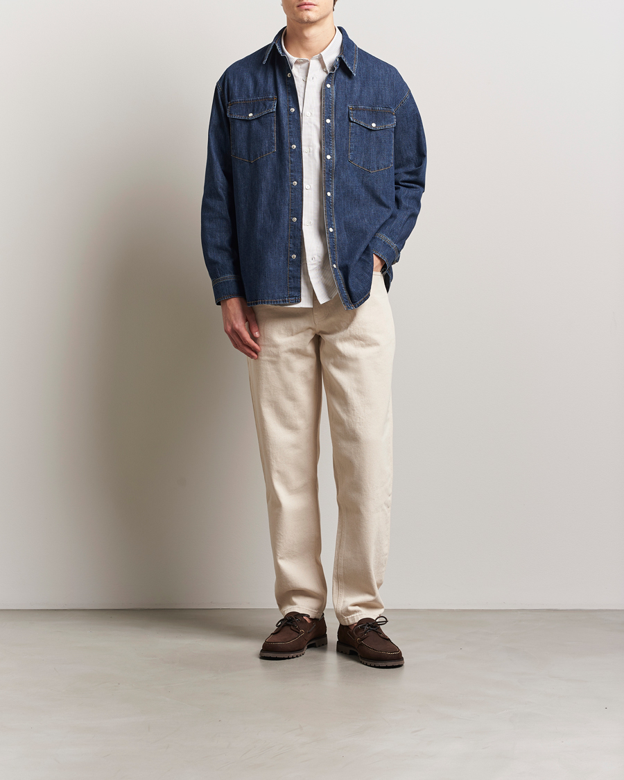 Jeanerica Arno Denim Shirt Dark Blue Vintage