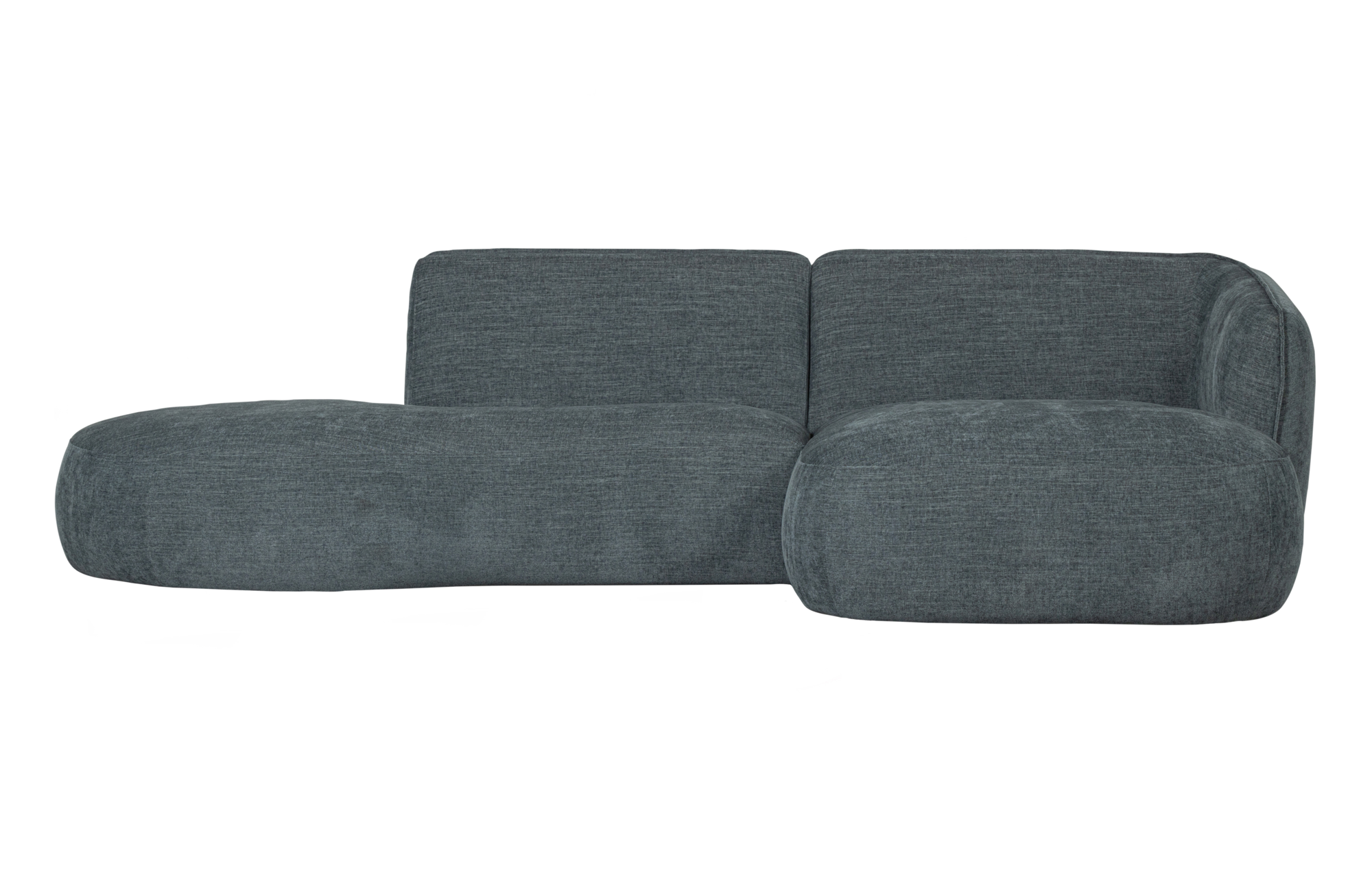 WOOOD Exclusive chaise longue Polly rechts Polly chaise longue rechts - Blauw/Groen