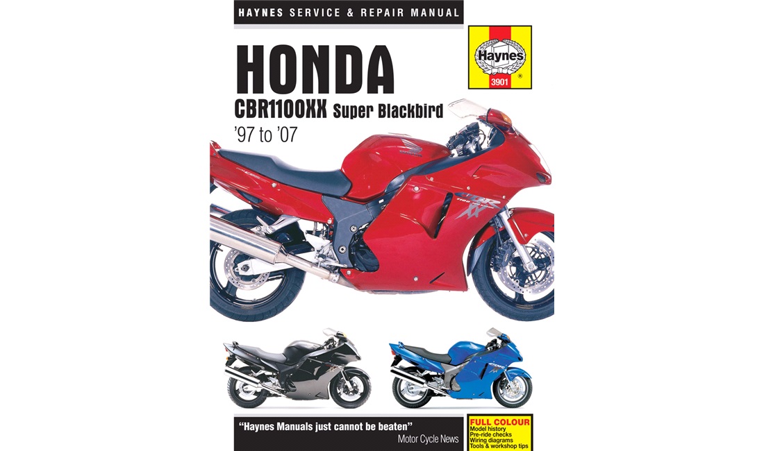 Værkstedshåndbog CBR1100XX Blackb. 97-07