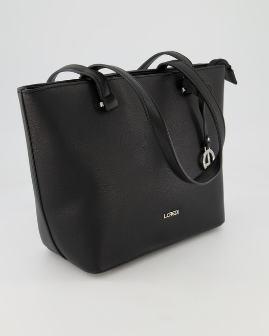 L.Credi Filippa Shopper in Schwarz