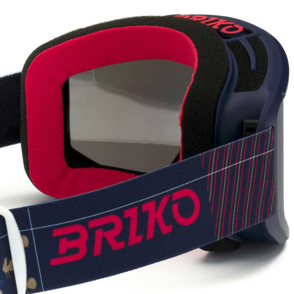 Masque de ski BRIKO VULCANO MASK FRANCE TANGAROA BLUE GOLDEN