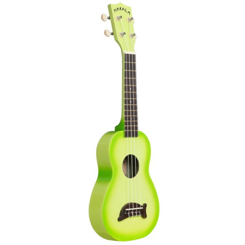 Kala Makala Dolphin Green Apple Burst sopraan ukelele