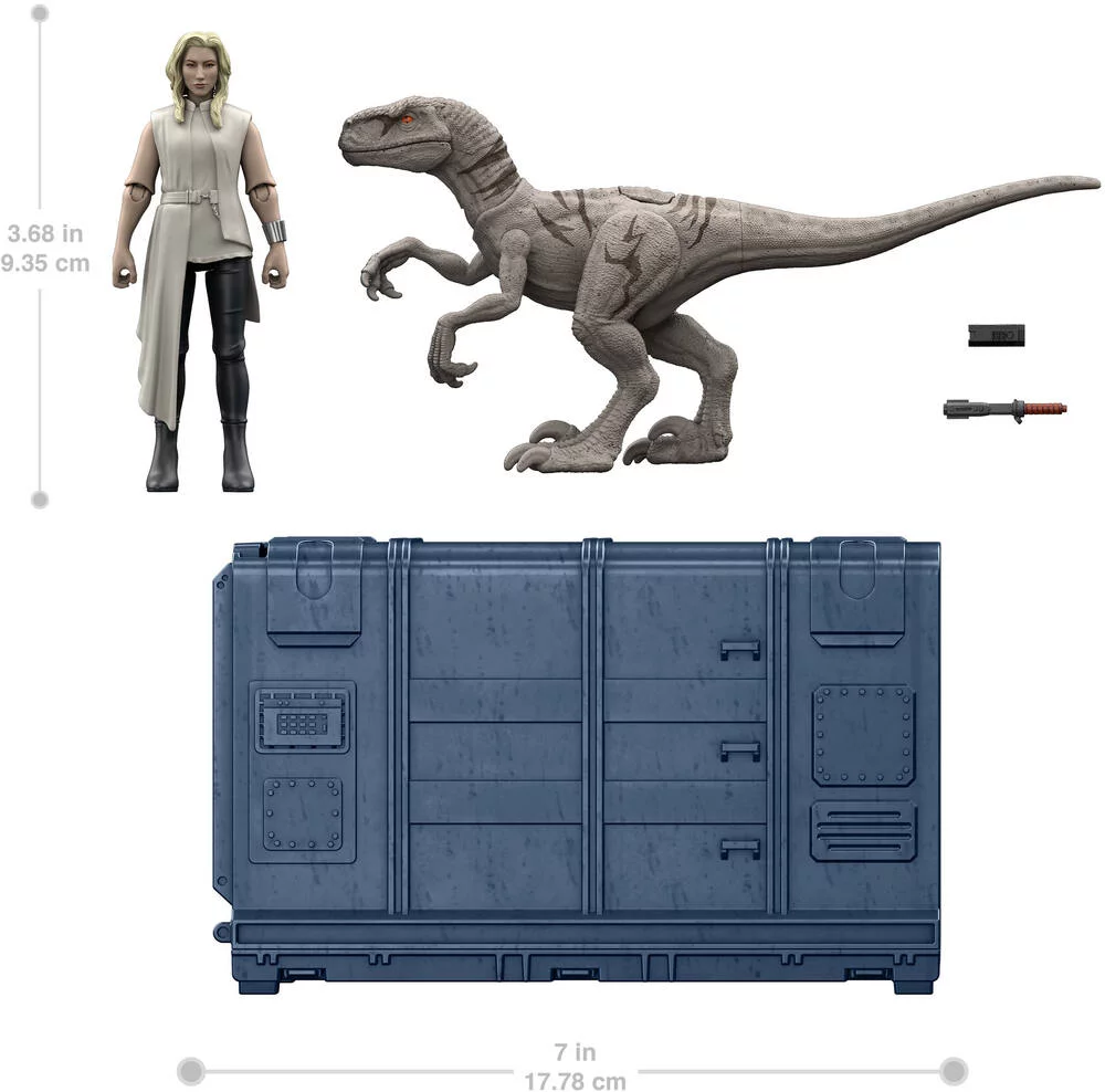 JURASSIC WORLD LE MONDE D'APRES - COFFRET FUREUR DU SPEED DINO