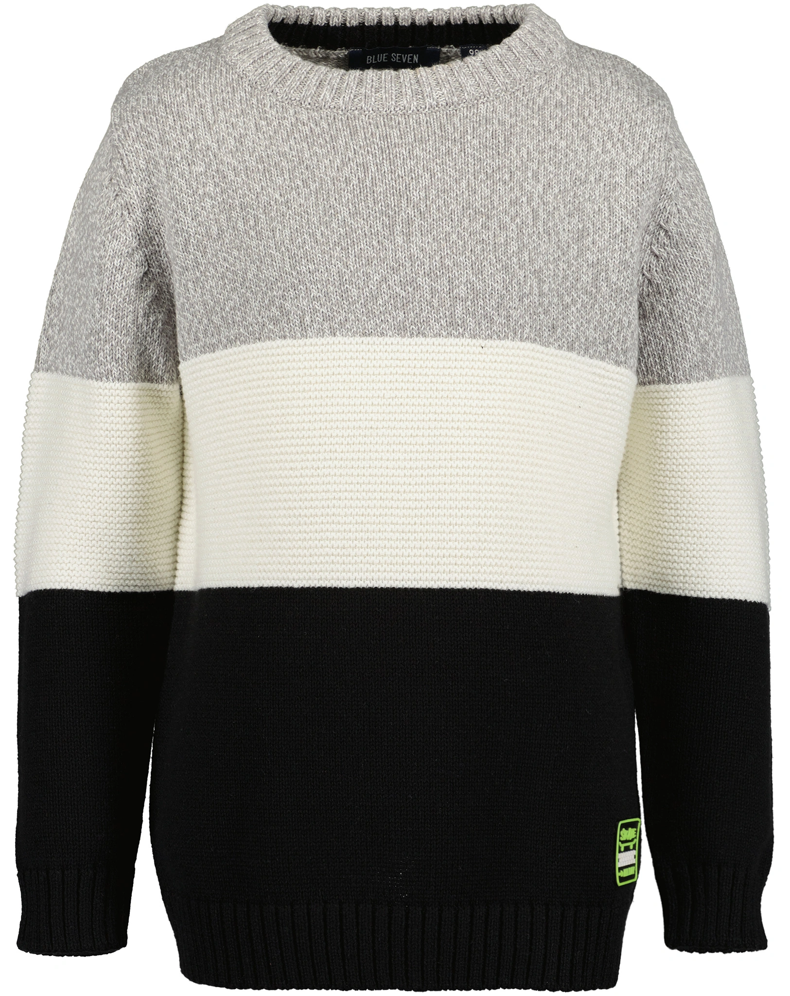 Pullover COLORBLOCK in schwarz