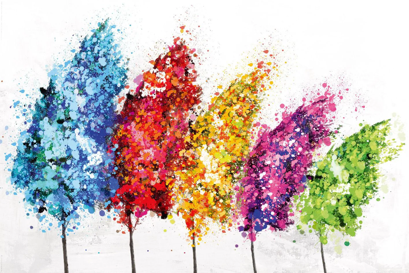 Poster Festival Tree, 61 x 91 cm