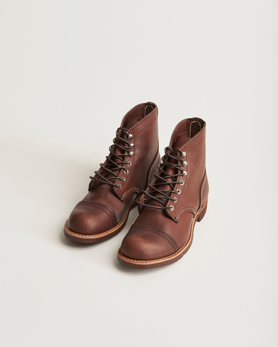 Red Wing Shoes Iron Ranger Boot Amber Harness