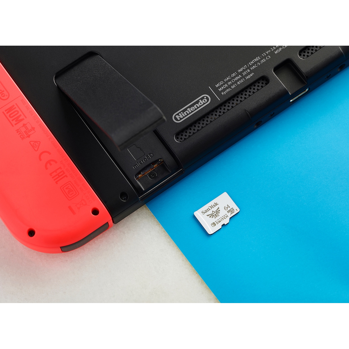 SanDisk MicroSDXC minnekort til Nintendo Switch 64 GB