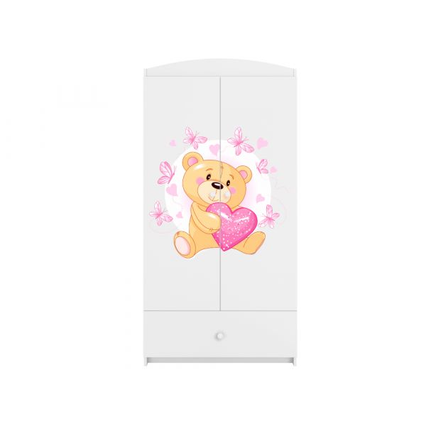 Kocot Kids Roupeiro Babydreams Teddybear Butterflies White