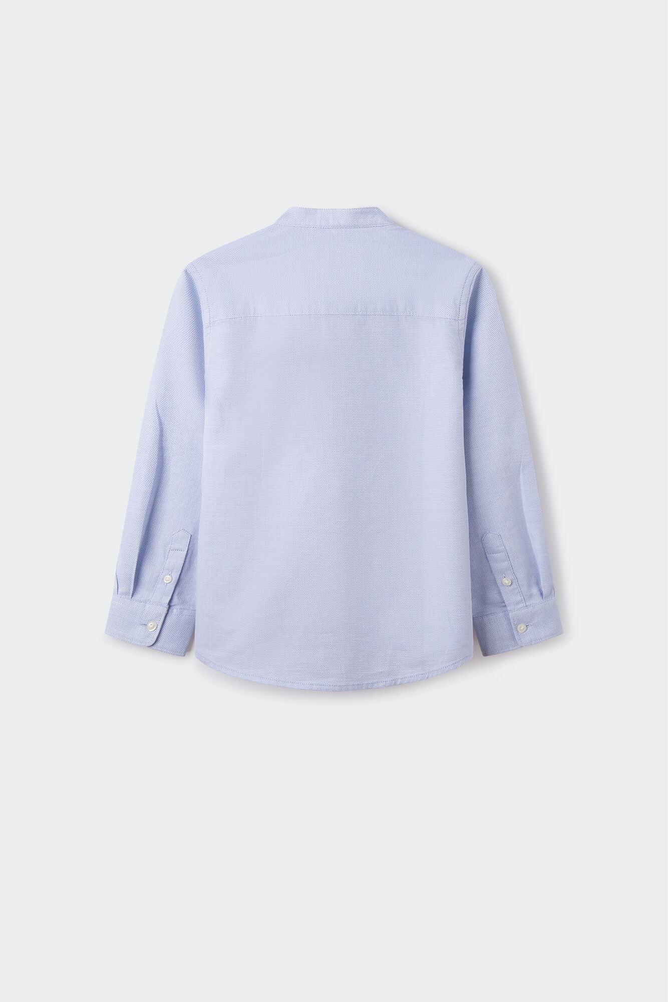 Camisa de gola Mao para meninos