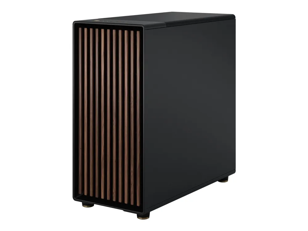 Fractal Design North XL - Tower - udvidet ATX - sidepanel med vindue (hærdet glas) - ingen strømforsyning (ATX) - charcoal black - USB/Audio/Mic
