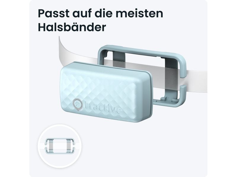 tractive GPS-Tracker CAT Mini LTE, Mint GPS Tracker für Katzen