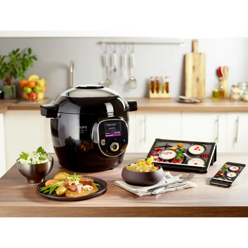 Set: Cook4Me+ connect und Extra Crisp-Deckel