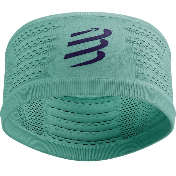 Bandeau running COMPRESSPORT HEADBAND ON/OFF SHELL BLUE