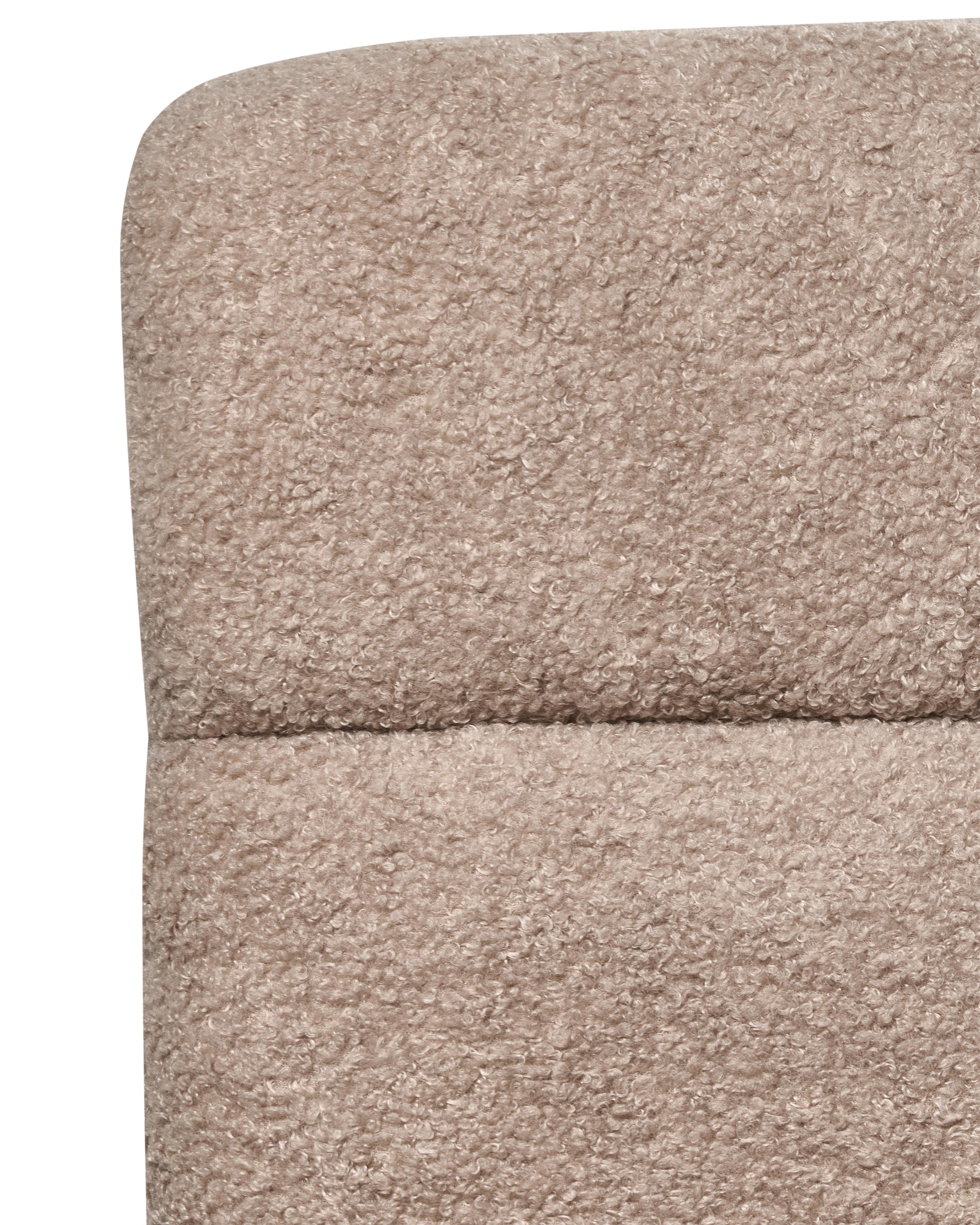 Bureaustoel CATLIN Bouclé Beige