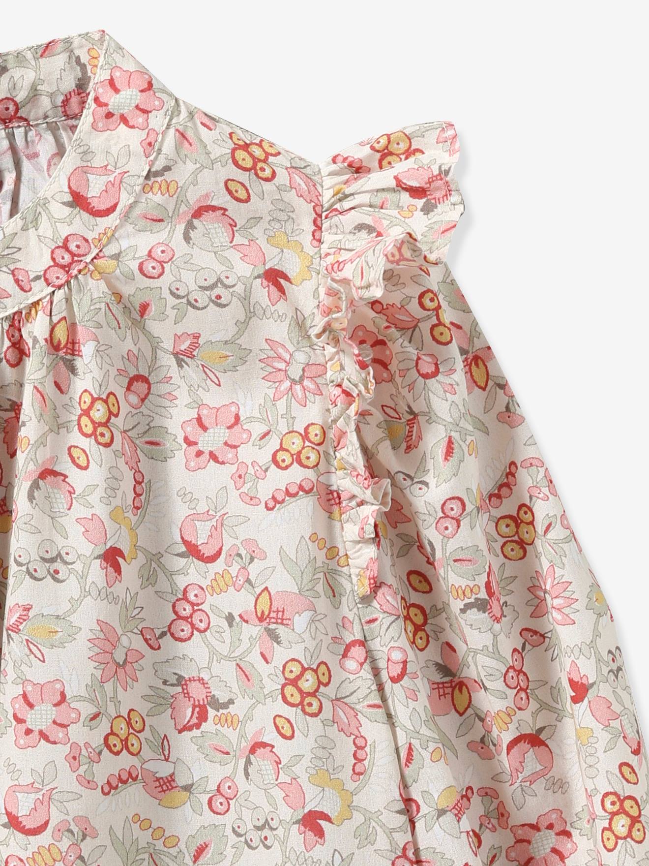 Camisa estampada Mireille para meninas