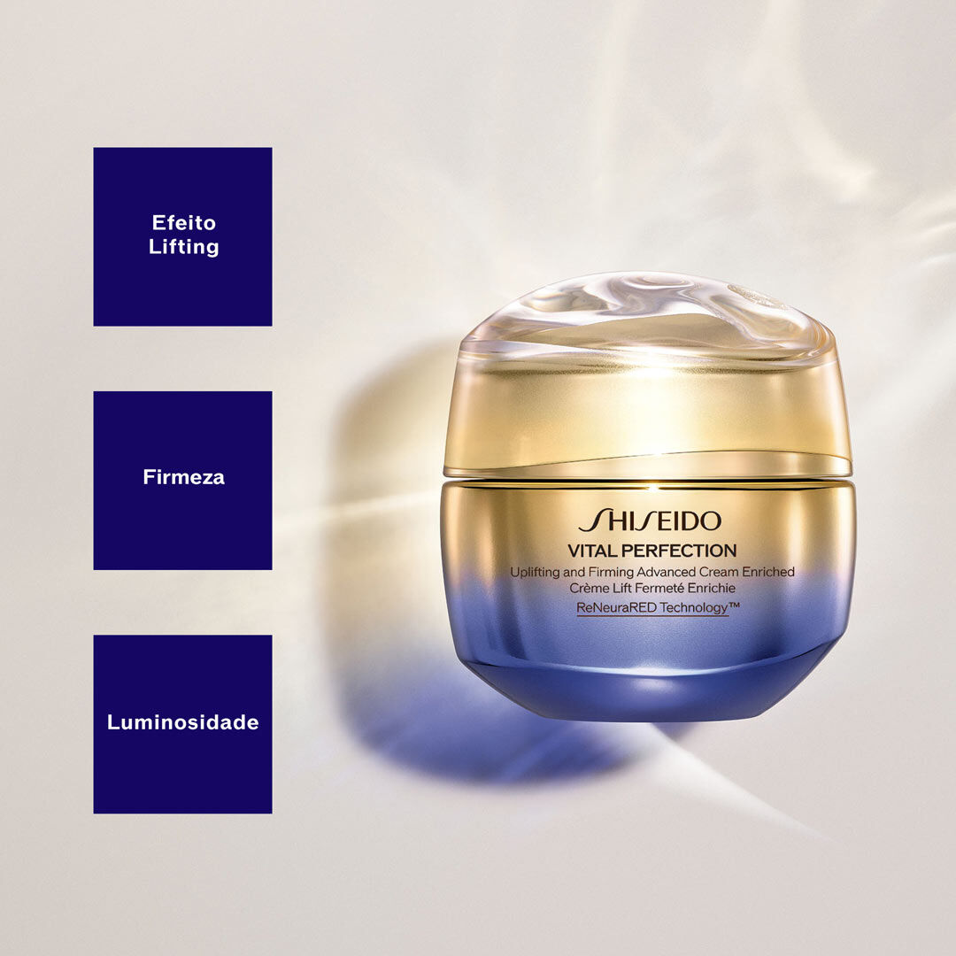 SHISEIDO Vital Perfection Uplifting Firming Advanced Cream Enriched (Recarregável) - 50ml