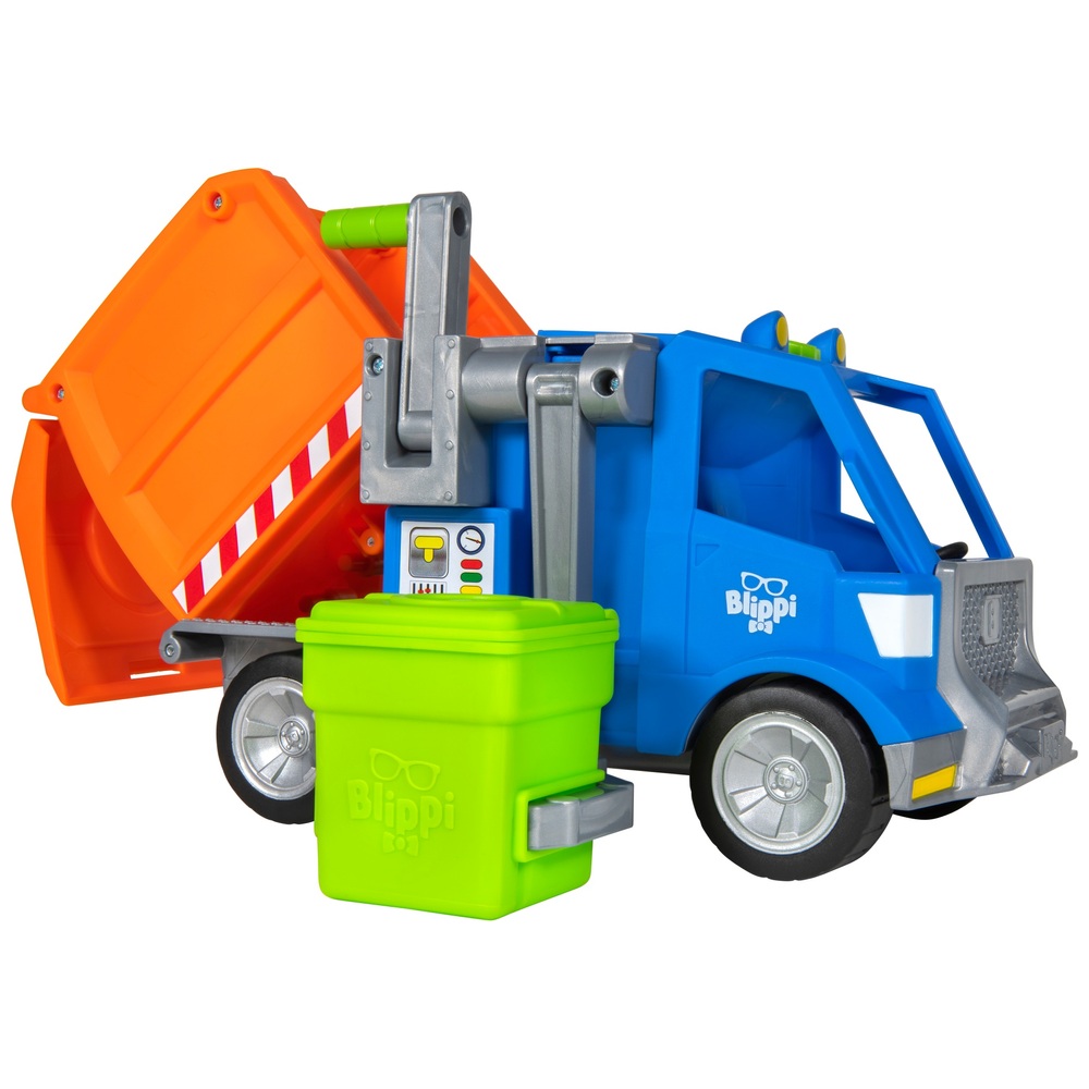Blippi-Recycling-LKW mit Blippi-Spielfigur