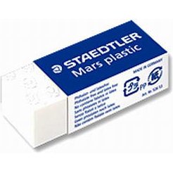 Mini gomme staedtler mars plastic