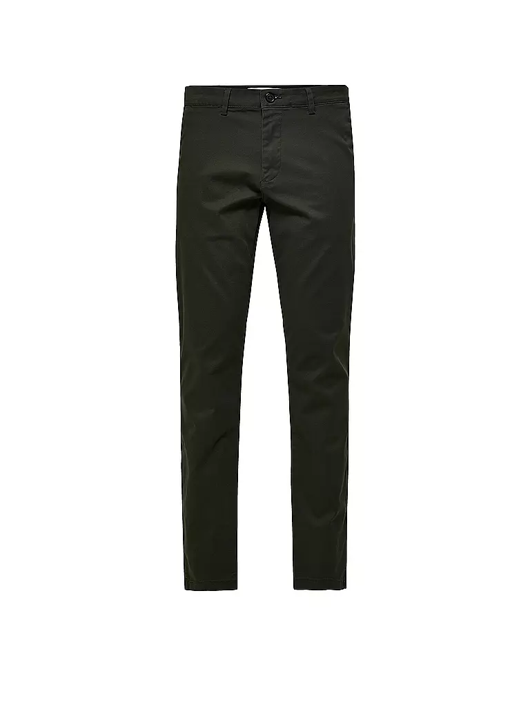 SELECTED Chino SLH 175 olive