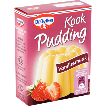 Dr. Oetker Kookpudding Vanille 77,5 g