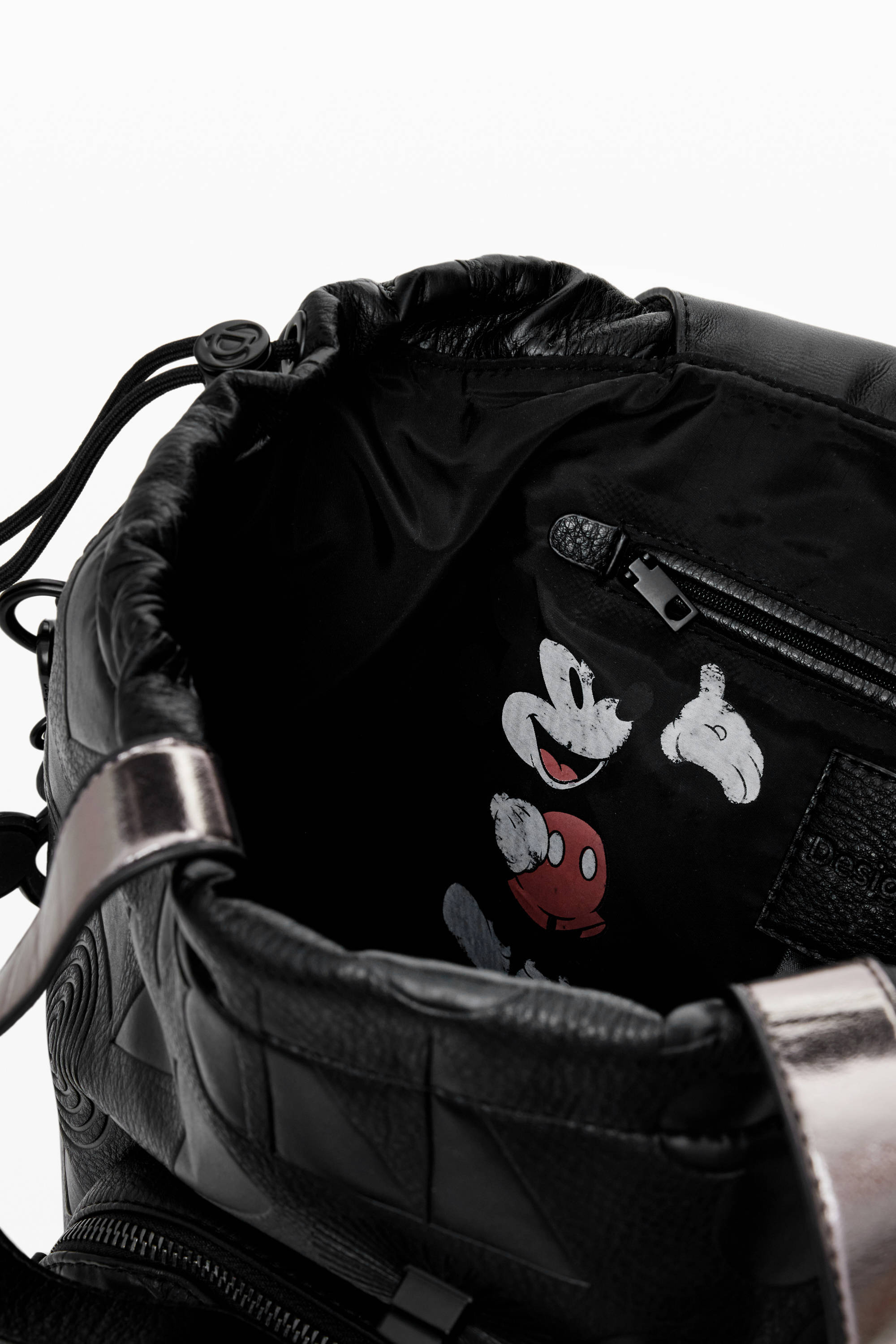 Desigual Mickey Mouse rugzak zwart