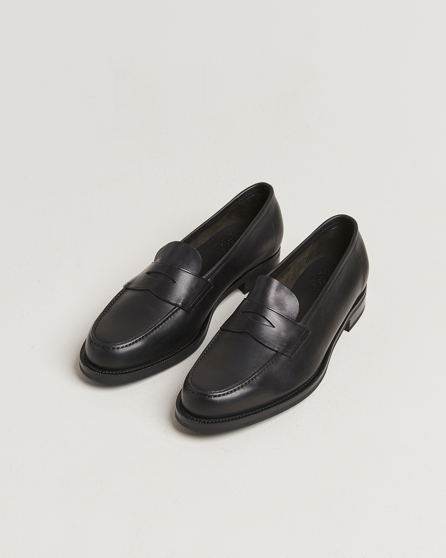 Edward Green Pimlico Unlined Loafers Black